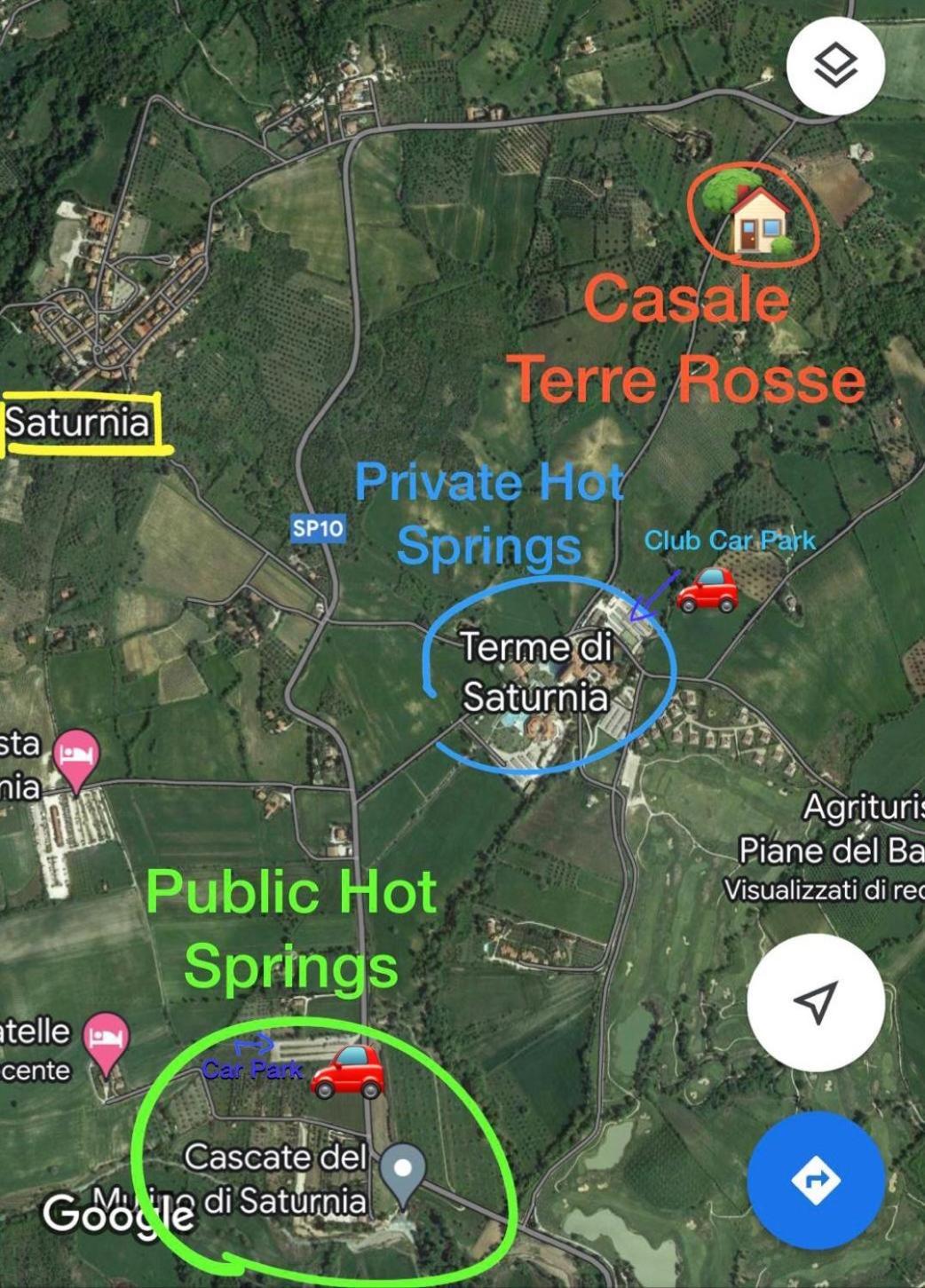 Bed and Breakfast Casale Terre Rosse Garden Saturnia Esterno foto